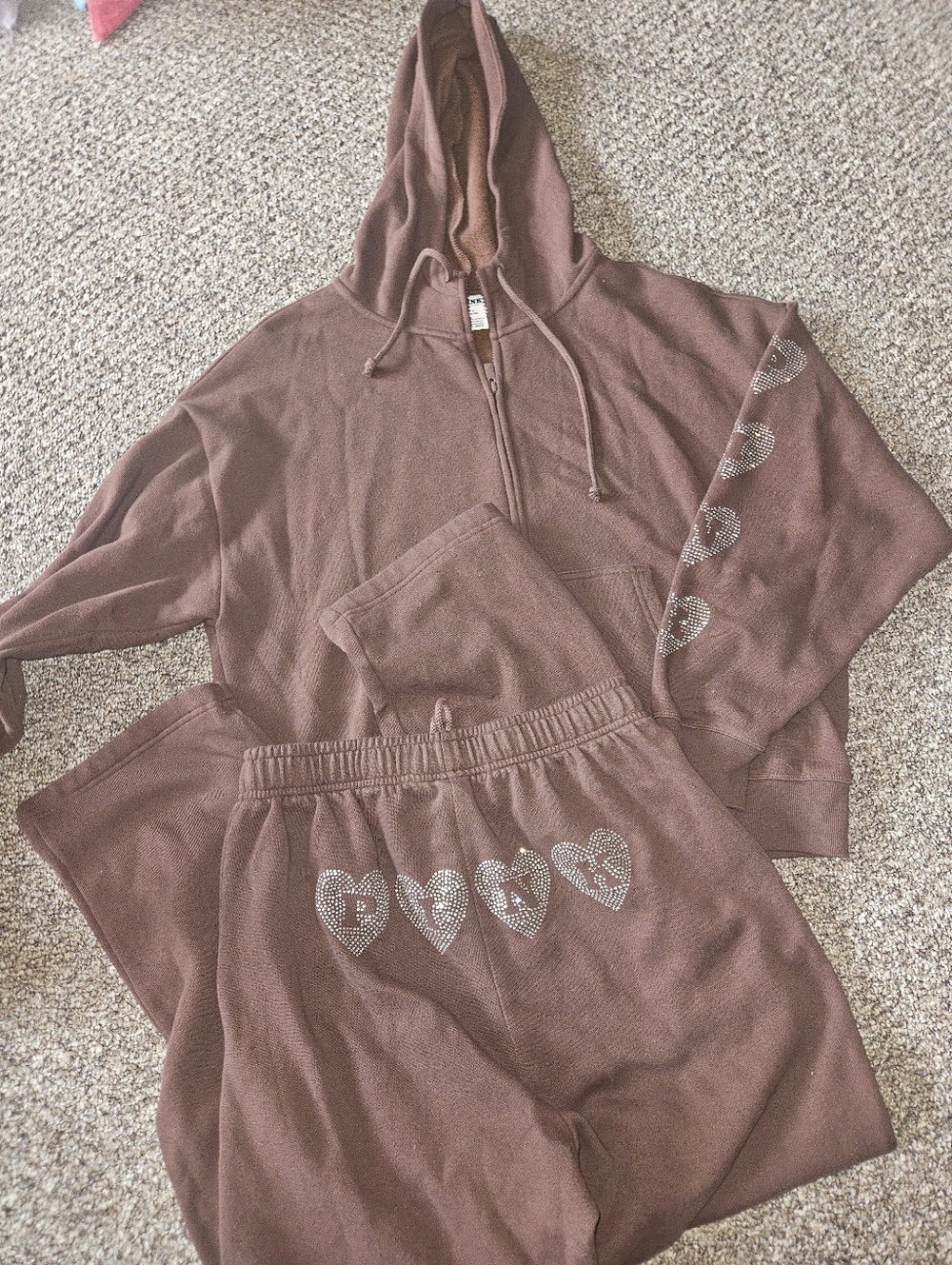 Victoria'd Secret Pink Bling 2 Piece Set Medium